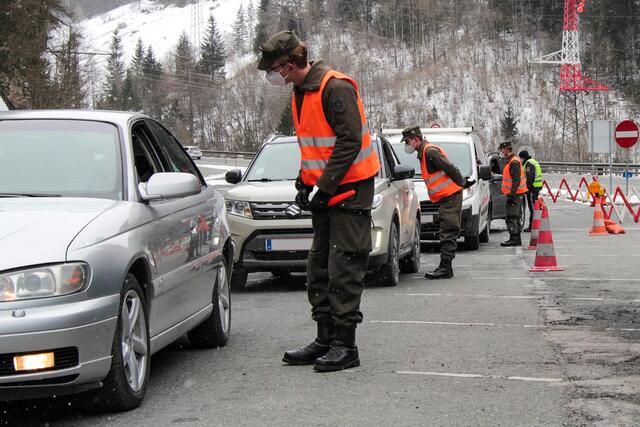 Die Tests werden von der Exekutive oder vom Bundesheer kontrolliert