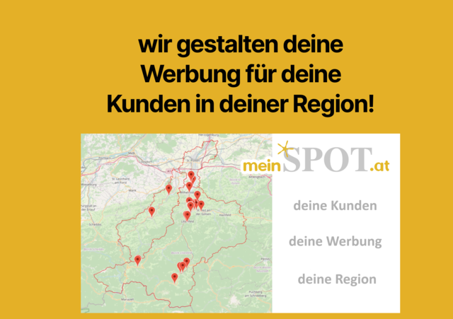 Unternehmer machen gegenseitig Werbung. 