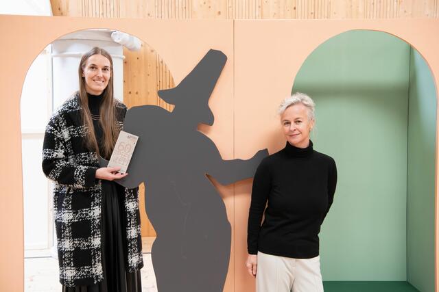 Stolz:  Intendantin Ensemble Porcia Angelica Ladurner und Präsidentin Komödienspiele Porcia Andrea Samonigg-Mahrer (links)
 