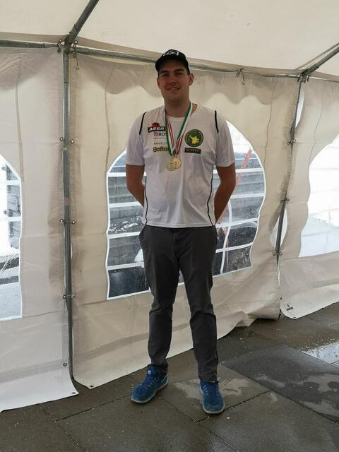 Nico Wiener holte die Goldmedaille. | Foto: Nico Wiener