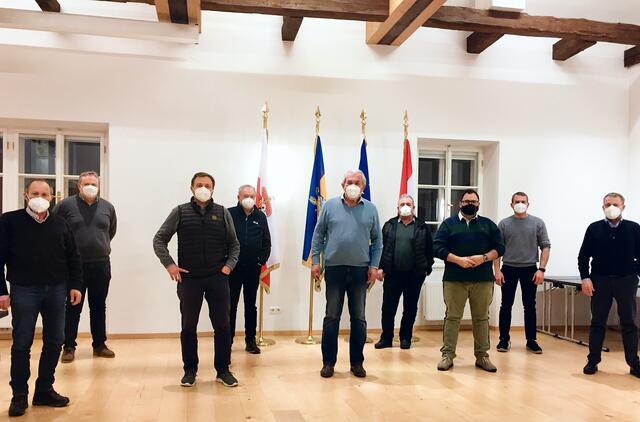 Vorhaben im Wert von über 3 Millionen Euro wurden vom Straßenausschusses mit Obmann Alexander Wallner und Bürgermeister Eisl auf den Weg gebracht.