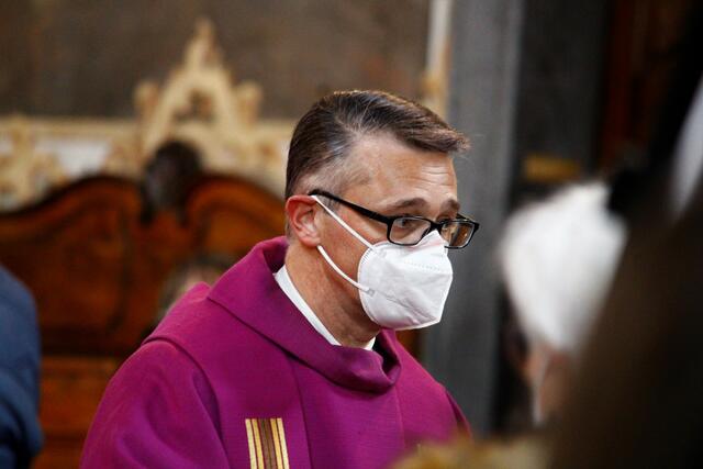 Pfarrer Dietmar Grünwald von der Basilika Graz-Mariatrost war zu Gast am Weizberg.