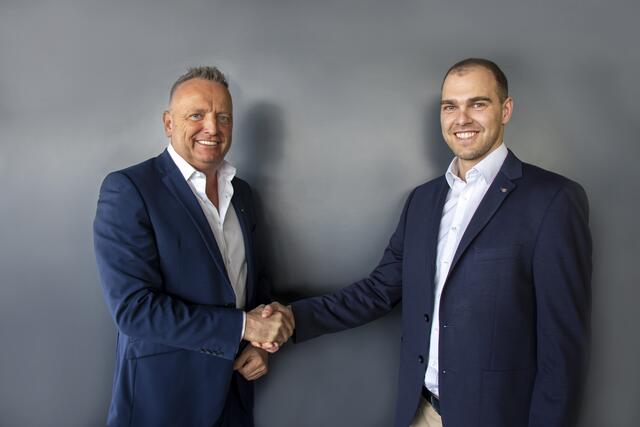 Im ersten Quartal des Geschäftsjahres 2021 erweitert Gebol seine Geschäftsführung: Roman Wurm, Leiter Rechnungswesen, Controlling und strategische Planung wird neben Eigentümer Gerhard Frank Geschäftsführer des Ennser Handelshauses.   | Foto: Gebol