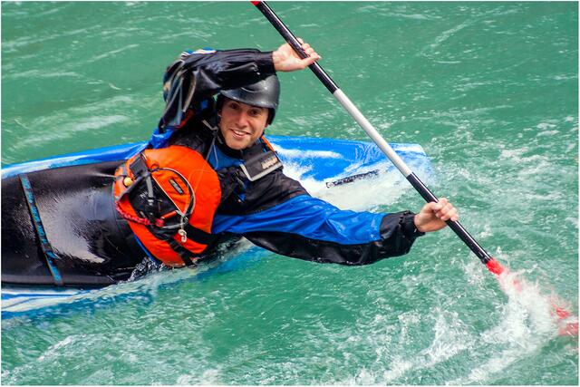 IMG_8349 Wassersportler auf der Sanna | Foto: © by Ing. Günter Kramarcsik