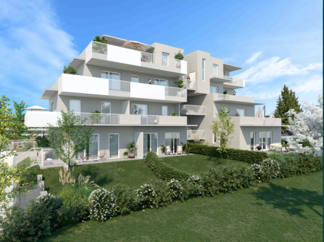 Hingucker: das Wohnprojekt "Schlossblick Lustbühel" | Foto: NHD