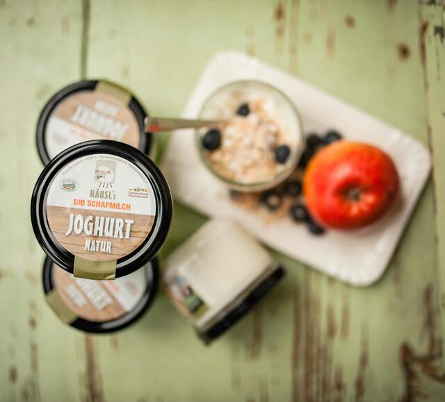 Bio Schafmilchjoghurt von Spitzer in St. Marienkirchen | Foto: Spitzer