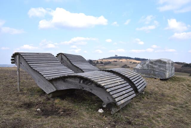 Vom Schulberg aus gibt es einen herrlichen Blick aufs Land. | Foto: Sandra Schütz