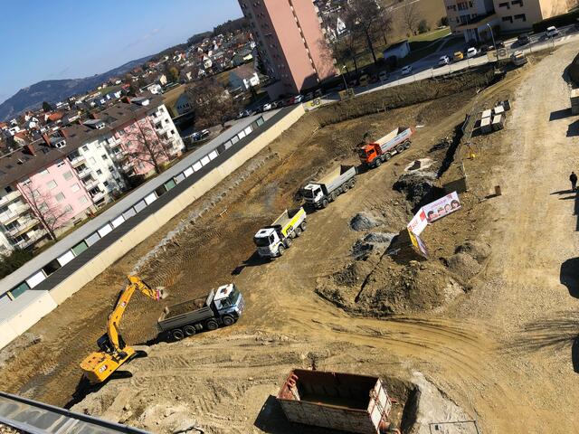 In zwei Jahren soll das Bauprojekt fertig sein.