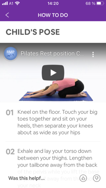 Yoga for Beginners – unser App-Tipp der Woche – ist eine kostenlose Yoga-App für Anfänger. Die Übungseinheiten lassen sich für die eigenen Ansprüche auswählen: Von Yoga vor dem Schlafengehen bis hin zu Yoga für den Po. Yoga for Beginners gibt es für Android und IOS. | Foto: Screenshot