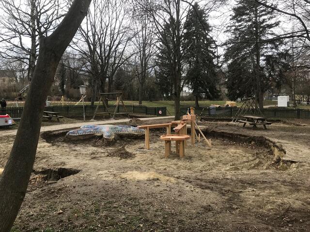 Spielplatz im Wolkersdorf Schlosspark | Foto: Dienstl