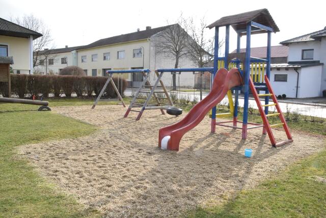 Spielplatz in Gaubitsch beim Grainergraben