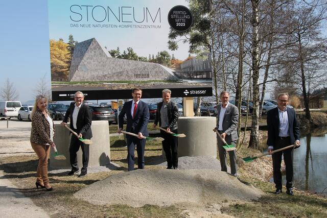 Der Spatenstich für das 23-Millionen-Euro-Projekt fiel am 25. März in St. Martin.