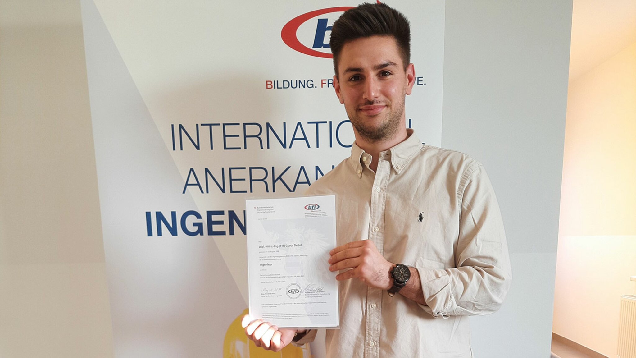 IngenieurZertifizierung IngenieurTitel am BFI NÖ gesichert! Wiener Neustadt