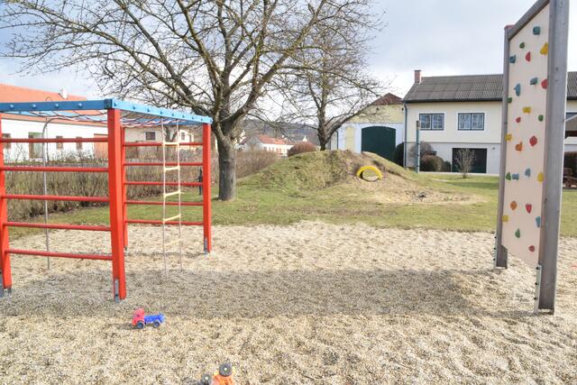 Spielplatz in Gaubitsch beim Grainergraben