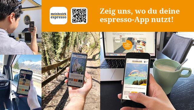 In der Mittagspause, beim Entspannen in der Natur oder unterwegs – wo nutzt du die espresso-App?