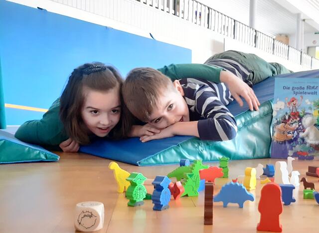 Am Vorlesetag wurde gespielt statt gelernt. | Foto: Caritas