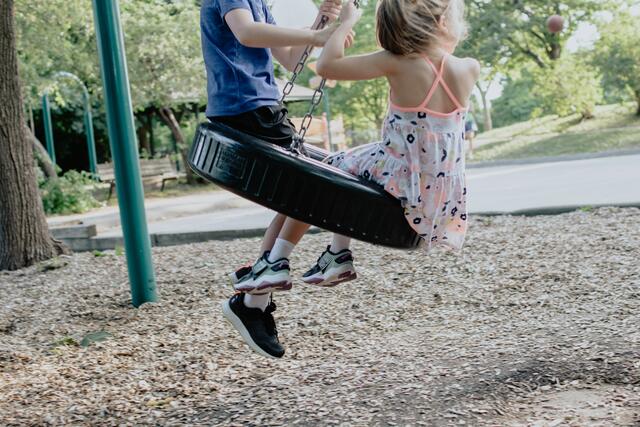 Der Spielplatz ist oft die einzige Möglichkeit für Kinder, um sich an der frischen Luft so richtig auszutoben.