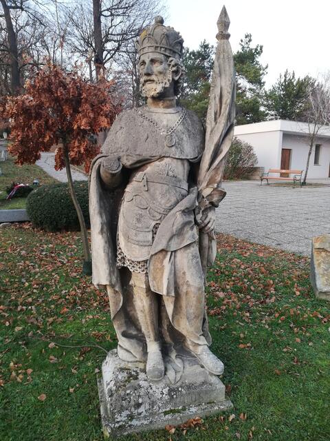 Der Heilige Ludwig in der Samptwandergasse 6 in Penzing. | Foto: Rosemarie