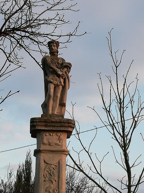 Der Schmerzensmann auf der Leopoldsdorfer Straße 17 in Favoriten. | Foto: Rosemarie