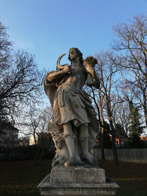 Der Heilige Donatus im Engelbert-Schliemann Park in Liesing. | Foto: Rosemarie
