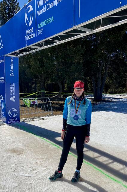 Katja Krenn zeigte bei der Weltmeisterschaft eine starke Leistung. | Foto: Krenn