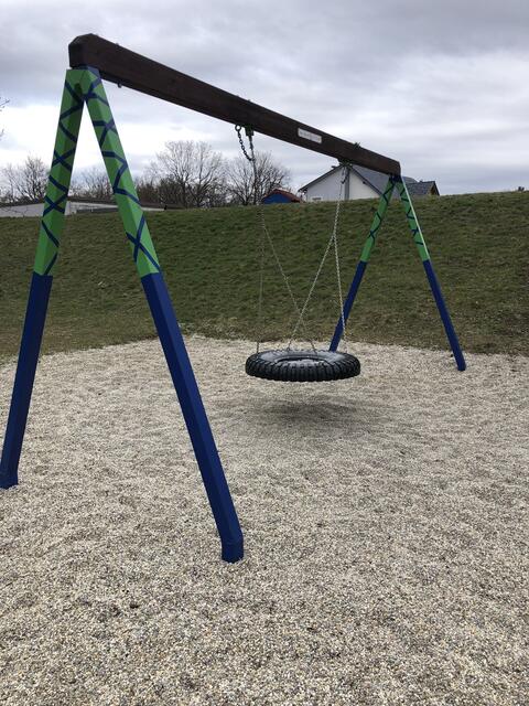 Reifenschaukel Spielplatz Harland
