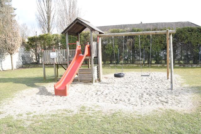 Spielplatz in Laa beim Reckturm