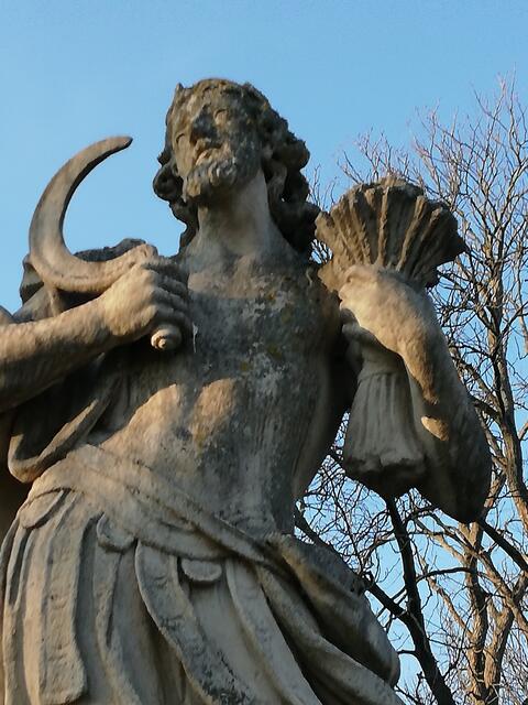 Der Heilige Donatus im Engelbert-Schliemann Park in Liesing. | Foto: Rosemarie