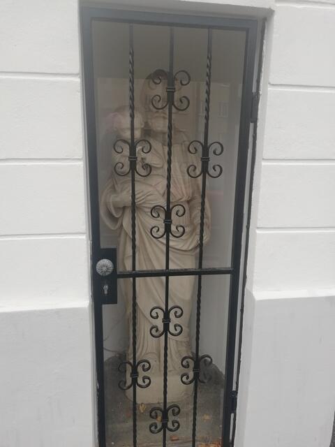 Der Heilige Christopherus in der Fasangartenstraße 101 in Hietzing. | Foto: Rosemarie