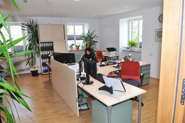 Neue Räume für die Buchhaltung sorgen für beste Arbeitsverhältnisse. | Foto: Hassl