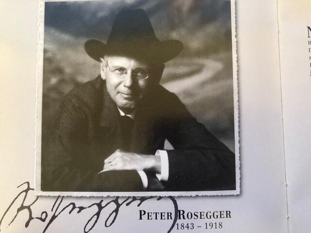 Neun von zehn Österreicher kennen Peter Rosegger. | Foto: kk