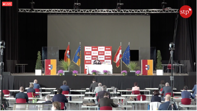 Am 29. märz fand die Gemeinderatssitzung im VAZ statt.  | Foto: Katharina Gollner