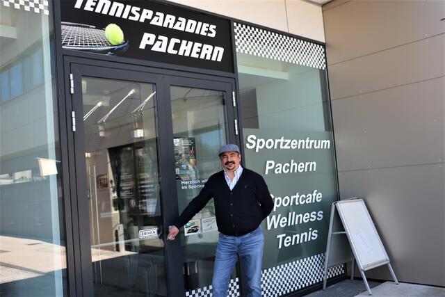 Für Pächter Dragisa Terzic ist das Sportzentrum Pachern eines der schönsten in Graz und Umgebung. | Foto: Edith Ertl