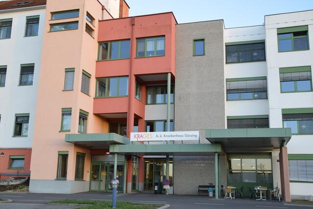 Die Zahl der Intensivbetten im Krankenhaus Güssing wird aufgrund der anhaltend hohen Zahl von schweren Covid-19-Fällen von sechs auf acht erhöht. | Foto: Martin Wurglits