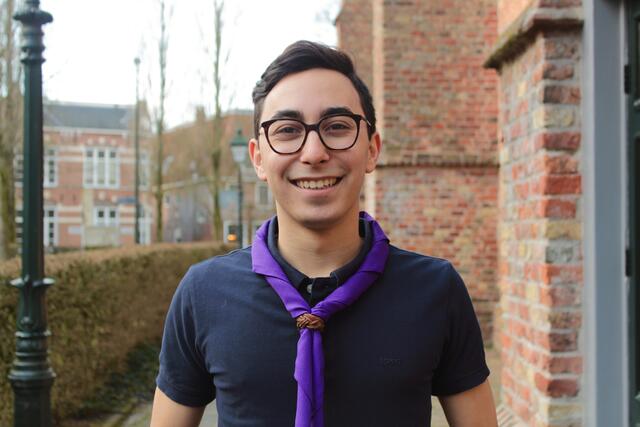 Noah Kramer (21) engagiert sich im Weltverband der Pfadfinder und kandidiert nun für den Beirat für Jugendfragen im Europarat – alles ehrenamtlich neben Studium und eigener Werbeagentur | Foto: Annika A.