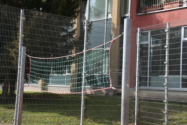 Volleyball im Arthaberpark.