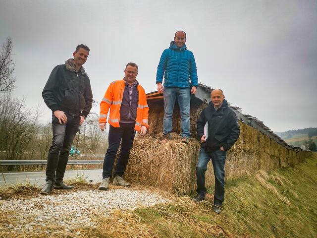 Wallern erhält eine ökologische Lärmschutzwand.