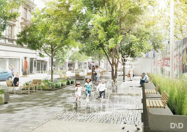 Der Hofferplatz erhält ein neues Gesicht.  | Foto: DnD Landschaftsplanung