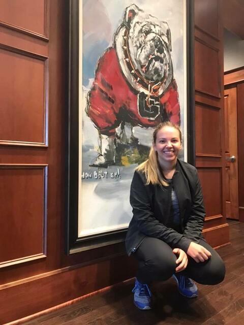 Isabella Holpfer studiert an der renommierten Universität in Georgia (USA).  | Foto: Günter Holpfer