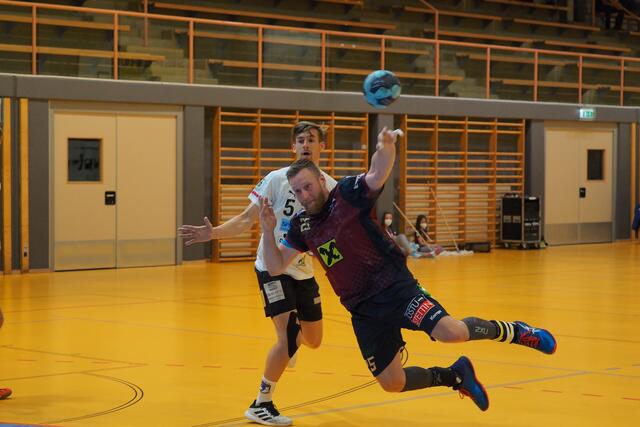 Marek Kovacech bei einem erfolgreichen Angriff | Foto: Sportunion Leoben/Leithold