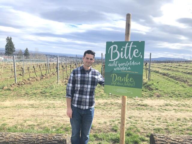 Stefan Fuchs ist Obmann des Weinbauvereins Mauer. | Foto: Berger