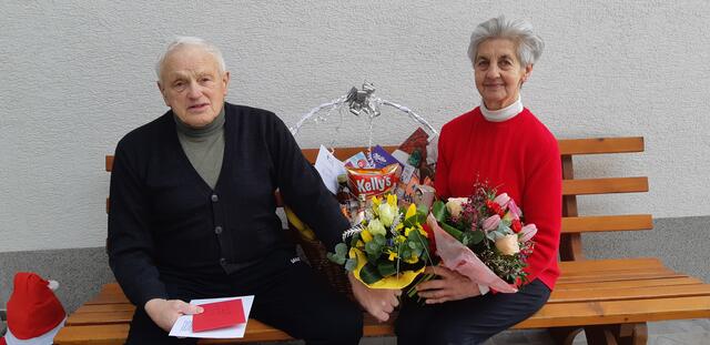 Franz und Franziska Geßlbauer feierten ihren 60. Hochzeitstag.