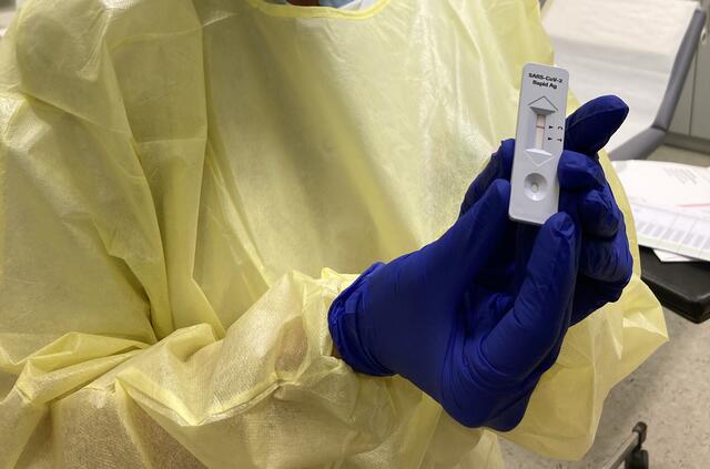 Negative Antigentests sind ab Montag, dem 12. April auch für geplante Ambulanzbesuche erforderlich.