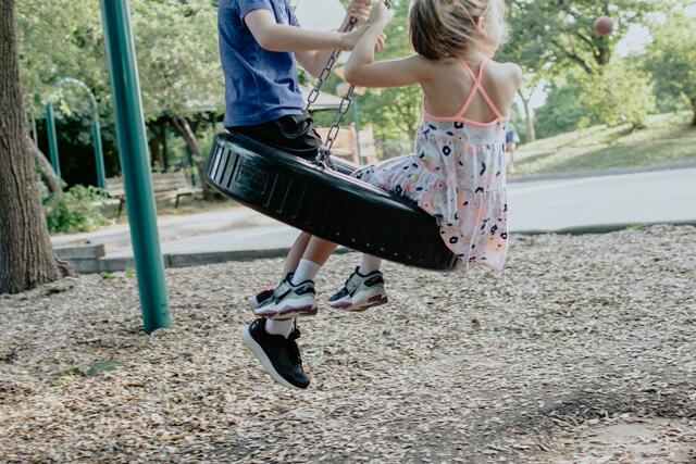 Der Spielplatz ist oft die einzige Möglichkeit für Kinder, um sich an der frischen Luft so richtig auszutoben.