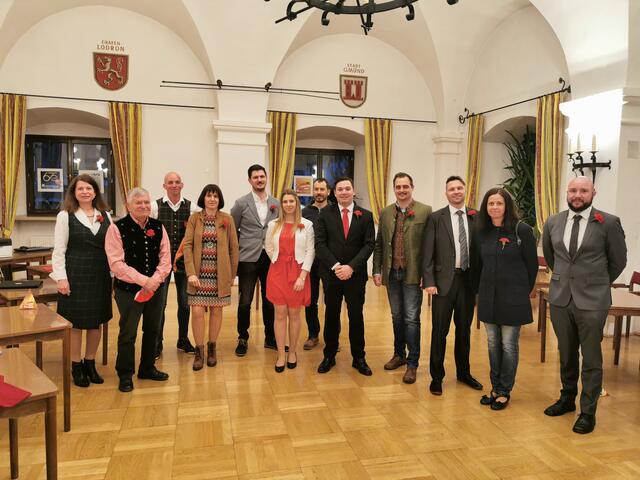 Das neue, verjüngte, dynamische und stabile zwölfköpfige Team der Sozialdemokratie in der Stadtgemeinde Gmünd.