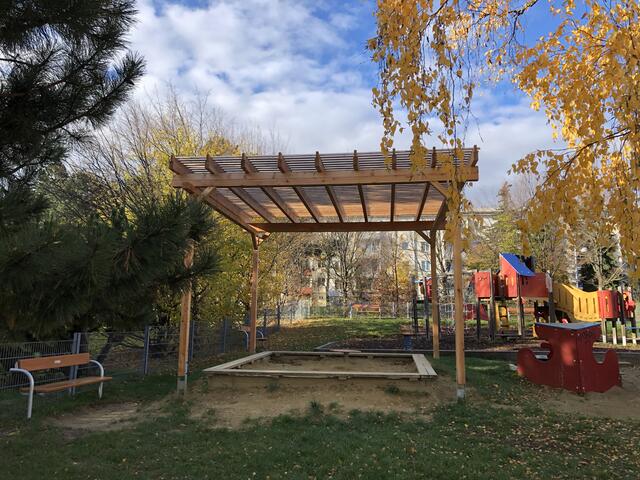 Einer der drei Spielplätze im Fridjof Nansen Park