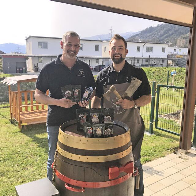 Die Kitchen Bastards, das sind Andreas Lechner und Matthias Oberrainer aus St. Lorenzen.