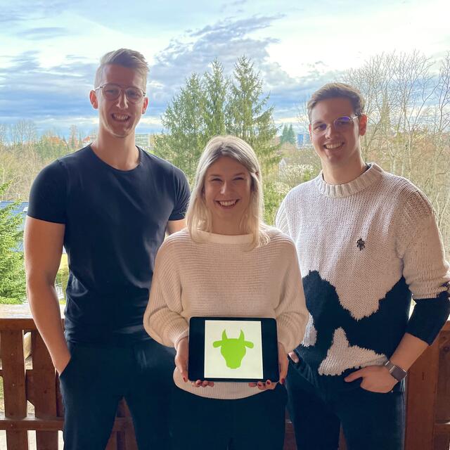Markus Geilehner, Sabina Brandtner und Michael Medweschek (v.l.) gründeten das Unternehmen "Regiolix".