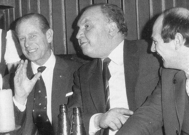Prinz Philip, Bürgermeister Josef Wencl, Landesrat Erwin Pröll