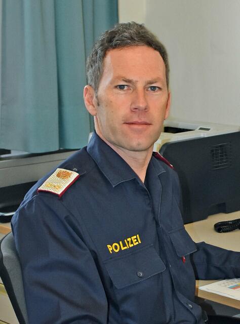 Kontrollinspektor Heiko Lipusch, Leiter der AEG Wolfsberg